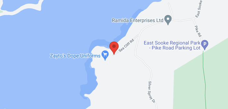 map of 7210 Sea Cliff Rd